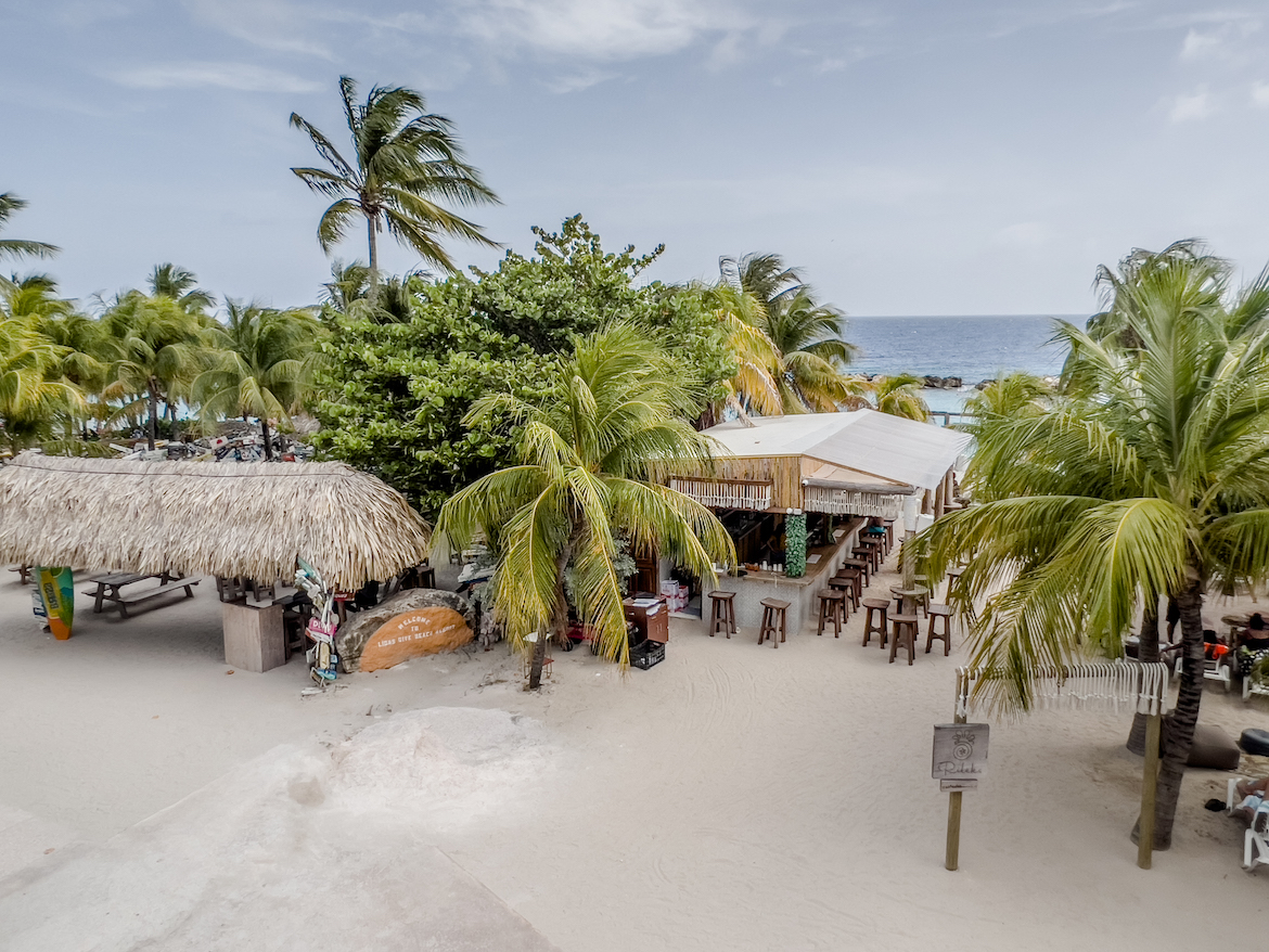 Mambo Beach in Curacao