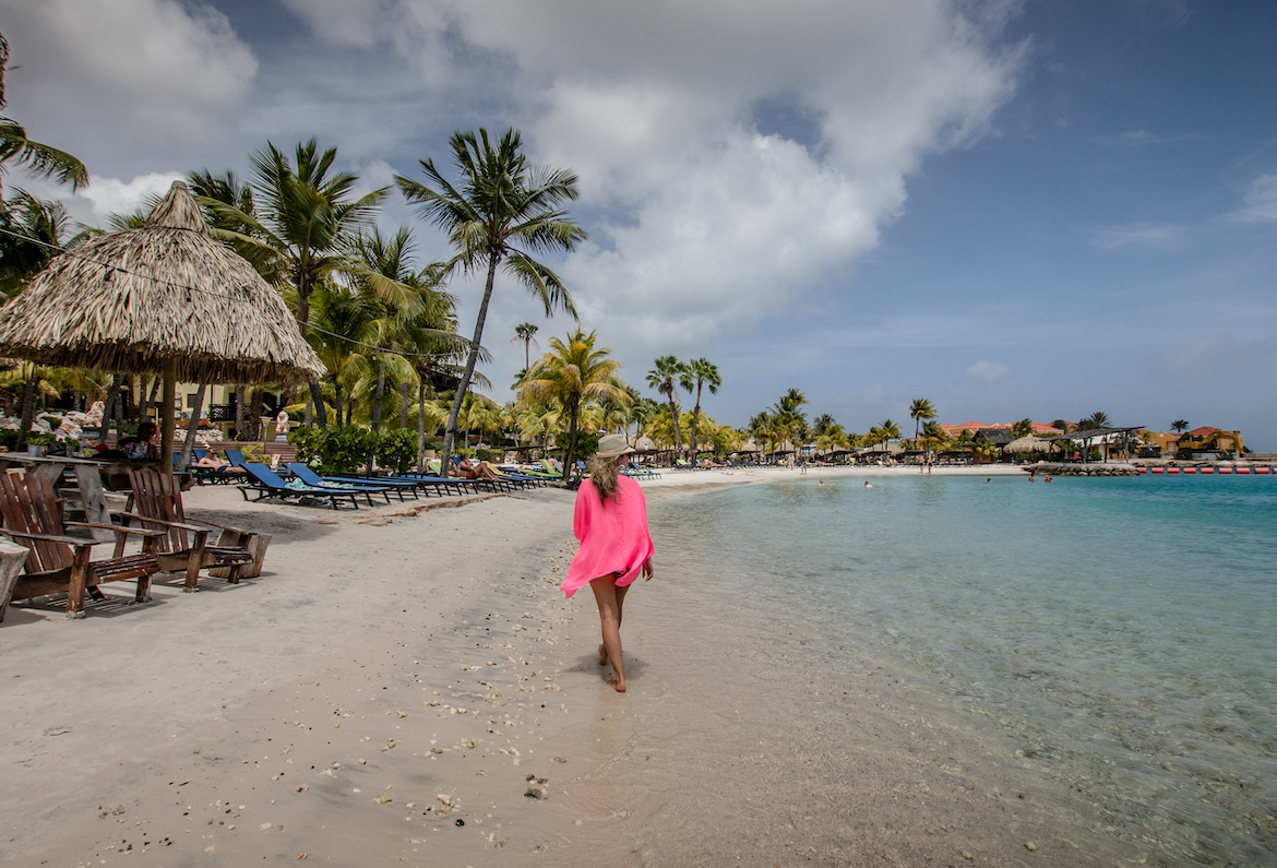 Mambo Beach in Curacao