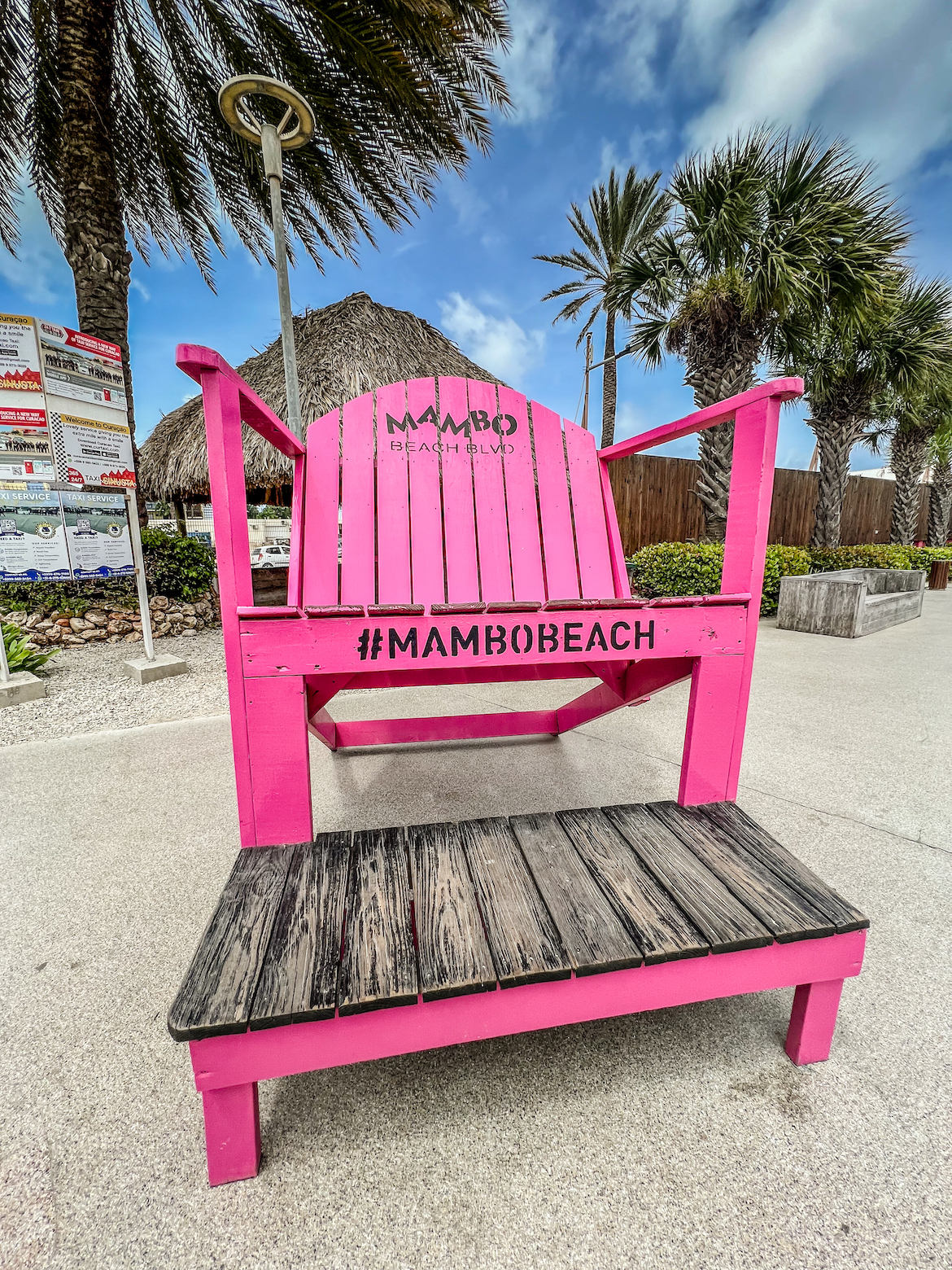 Mambo Beach in Curacao