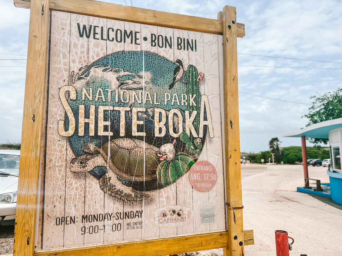 Shete Boka National Park in Curacao