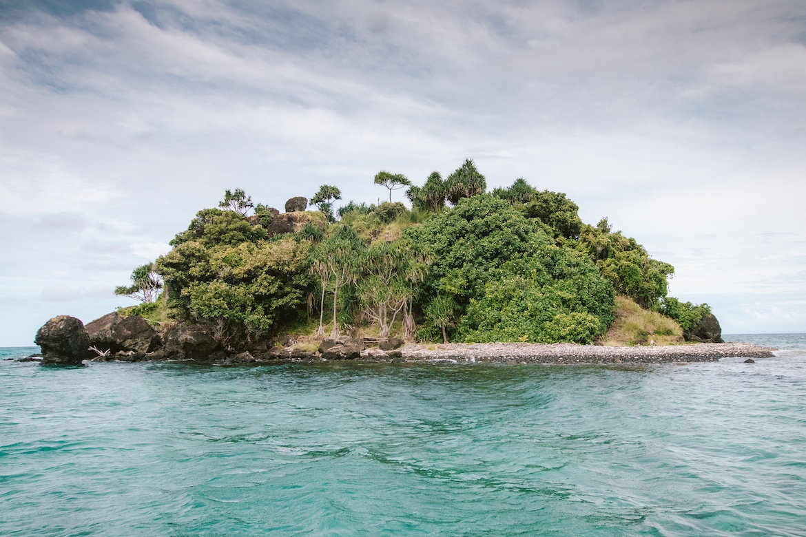 Paddy's Island near Turtle Island, where The Blue Lagoon was filmed