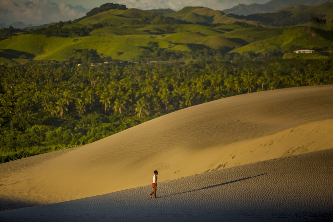 Sigatoka Sand Dunes National Park in Fiji
