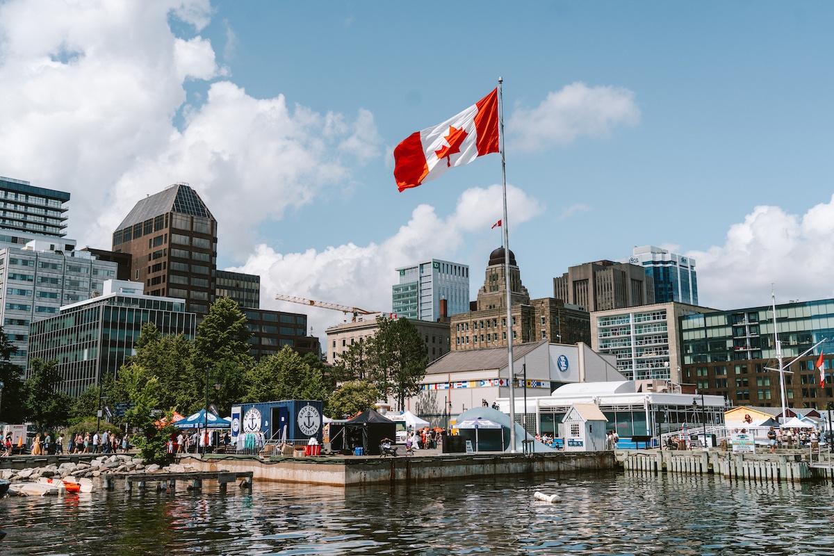 The waterfront in Halifax