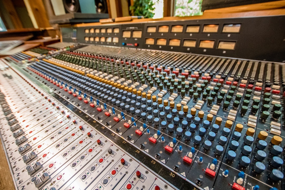 A recording studio near Franklin, Tennessee