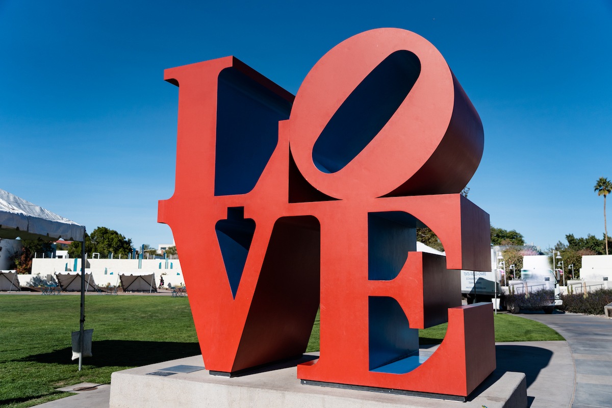 LOVE statue in Scottsdale