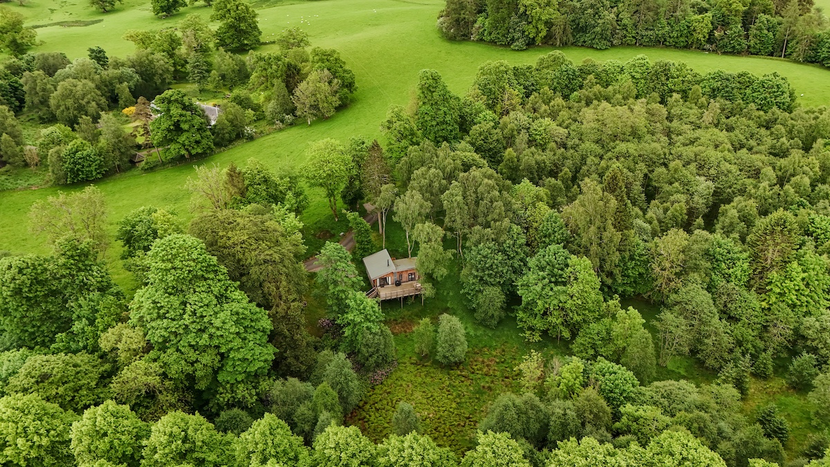 The Treehouses at Lanrick in Scotland