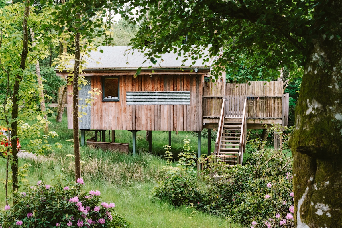 The Treehouses at Lanrick in Scotland