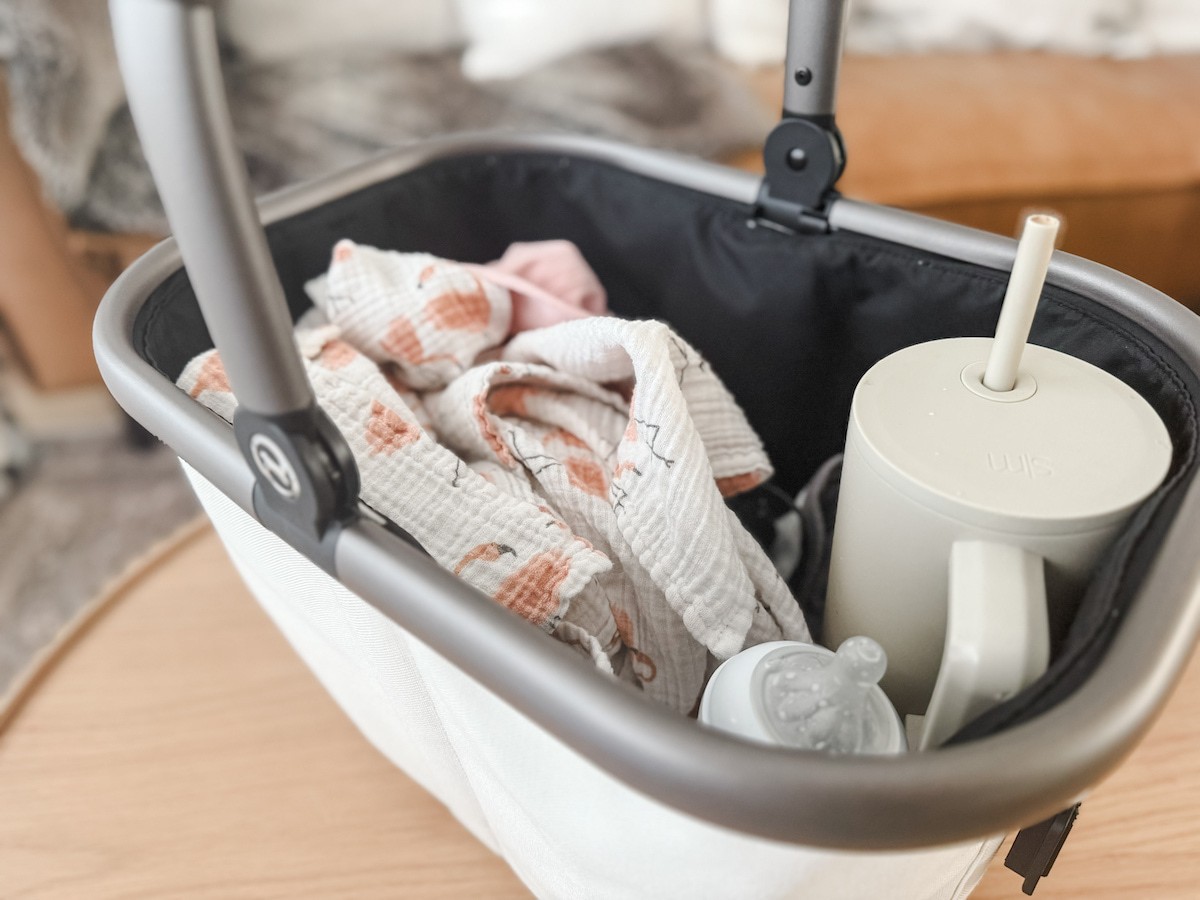 The CYBEX e-Gazelle S Stroller shopping basket