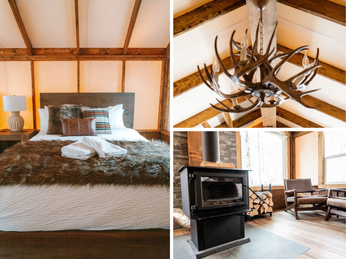 Inside a Deluxe Glamping Tent at Sundance by Basecamp